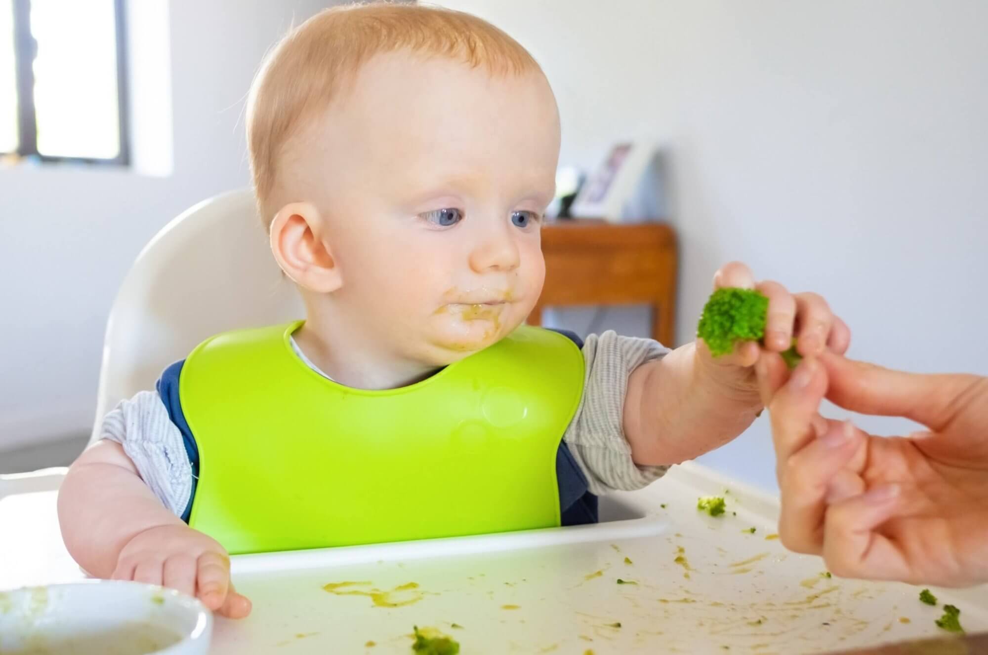 A alimentação complementar deve ser introduzida de maneira lenta e gradual. Algumas crianças podem estranhar no início e recusar determinados alimentos.