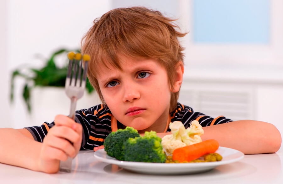 padrão de repetição pode influenciar os hábitos alimentares da criança com TEA e levar a um quadro de seletividade alimentar,